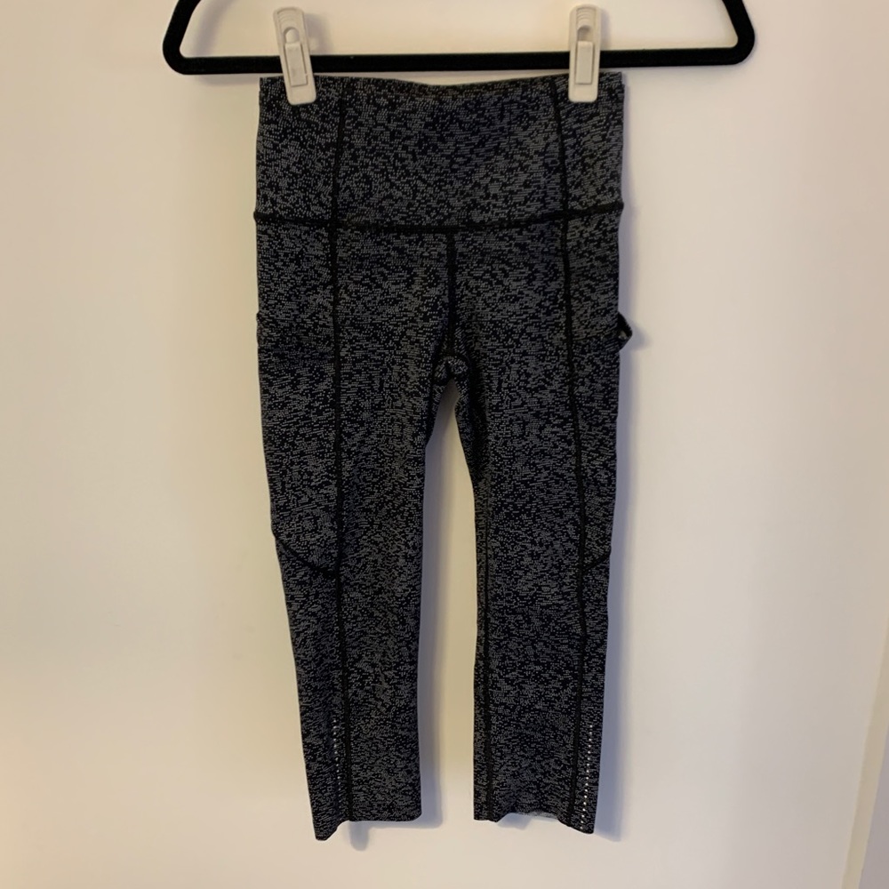 Lululemon cropped fast and free leggings